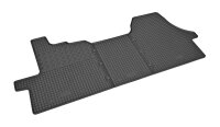 Fußmatten passend für Fiat Ducato ab 2006-2022 - 3 Sitze, Gummi Set, schwarz