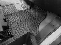 Fußmatten passend für Fiat Ducato ab 2006-2022 - 3 Sitze, Gummi Set, schwarz