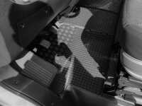 Fußmatten passend für Fiat Ducato ab 2006-2022 - 3 Sitze, Gummi Set, schwarz