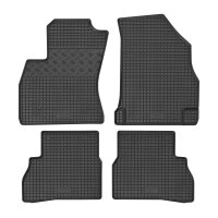 Fußmatten passend für Fiat Doblo ab 2010 - 5 Sitze, Gummi Set, schwarz