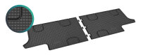 Gummifußmatten und Kofferraumwanne passend für MERCEDES V-Klasse - VITO ab 2014 / ab 2024  | L (Lang) 8/9 Sitzer