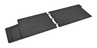 Gummifußmatten und Kofferraumwanne passend für VW T6 Transporter/Caravelle 8/9 Sitze ab 2015 bis 2019 | L1