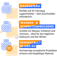 Gummifußmatten und Kofferraumwanne passend für...