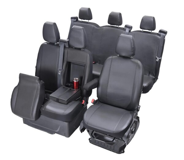 Passgenaue Autositzbezüge für Ford Transit VII / VIII ab 2014 / Facelift ab 2020 – Kunstleder