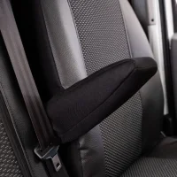 Z4L Sitzbezüge passend für Citroen SpaceTourer ab 2016 - 3 Sitzer - Polyester mit Kunstleder Schwarz , VIVA - Passgenau für Version mit Tisch Vorne auf dem Beifahrersitz
