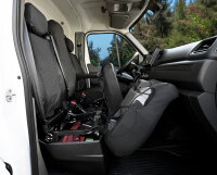 Passgenaue Autositzbezüge für Nissan NV400 ab 2011 bis 2021 – Polstermaterial mit Kunstleder