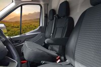 Passgenaue Autositzbezüge für Ford Transit VII / VIII ab 2014 / Facelift ab 2020 – Polstermaterial mit Kunstleder