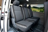 Passgenaue Autositzbezüge für VW T6 ab 2015 / VW T6.1 ab 2019 – Polstermaterial mit Kunstleder