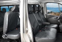 Passgenaue Autositzbezüge für Opel Vivaro ab 2014 bis 2019 – Kunstleder