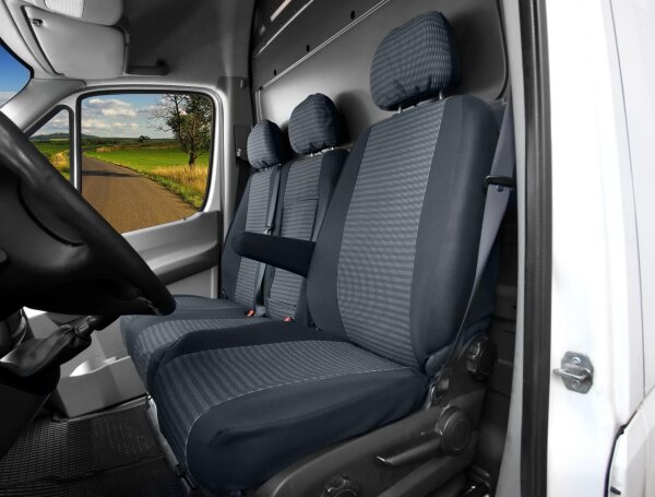 Passgenaue Autositzbezüge für VW Crafter ab 2006 bis 2016 – Polstermaterial