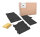 Fußmatten passend für Nissan NV300 ab 2014/Primastar ab 2021 - 3 Sitze, Gummi Set, schwarz