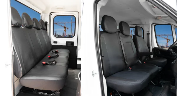 Passgenaue Autositzbezüge für Citroen Jumper II ab 2006 bis 2022+ – Kunstleder