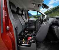 Passgenaue Autositzbezüge für Fiat Talento ab 2016 – atmungsaktives Kunstleder