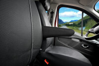 Passgenaue Autositzbezüge für Opel Vivaro ab 2014 bis 2019 – atmungsaktives Kunstleder