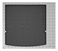 Kofferraumwanne geeignet für VW Caddy Maxi ab 2021 | 5Sitze / 7Sitze