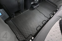 Gummifußmatten und Kofferraumwanne passend für Ford Tourneo Custom ab 2024 | 8/9 Sitze - L1/L2