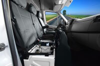 Passgenaue Autositzbezüge für VW Crafter ab 2006 bis 2016 – atmungsaktives Kunstleder