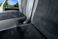 Passgenaue Autositzbezüge für Mercedes Sprinter III W907 / W910 ab 2018 – Velourimitat mit Kunstleder
