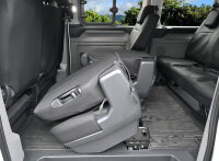 Passgenaue Autositzbezüge für Ford Transit Custom II ab 2024 – Zweite Sitzreihe 1+1+1 – MAISTER Kunstleder – Kunstleder