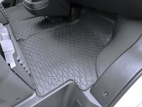 Fußmatten passend für Fiat Ducato ab 2022 - 3 Sitze, Gummi Set, schwarz