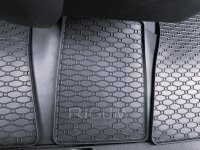 Fußmatten passend für Renault Master ab 2024 - 3 Sitze, Gummi Set, schwarz