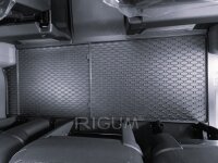 Fußmatten passend für Volkswagen T7 Caravelle ab 2025 - 8/9 Sitze, Gummi Set, schwarz