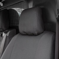 Z4L Sitzbezüge passend für Peugeot Expert ab 2016 - 3 Sitzer Passgenau für Version mit Tisch Vorne auf dem Beifahrersitz