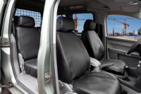 Passgenaue Autositzbezüge für VW Caddy III / IV ab 2004 bis 2022 – Kunstleder