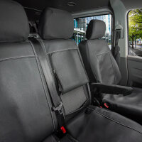 Passgenaue Autositzbezüge für VW T6 ab 2015 / VW T6.1 ab 2019 – atmungsaktives Kunstleder