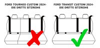 Passgenaue Autositzbezüge für Ford Transit...