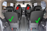 Passgenaue Autositzbezüge für VW T7 Multivan ab...