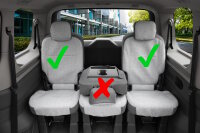 Passgenaue Autositzbezüge für VW T7 Multivan ab 2021 – Wasserabweisender Stoff aus klassischer Webstruktur